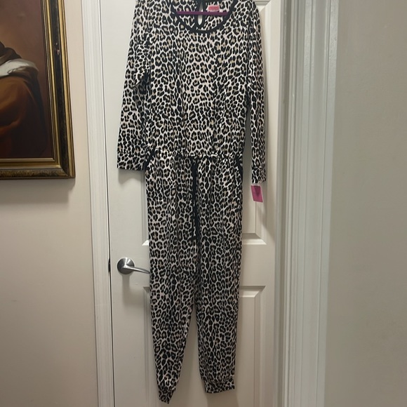 Kate Spade Animal Print Loungewear Jumpsuit Size XL. NWT - Picture 7 of 13